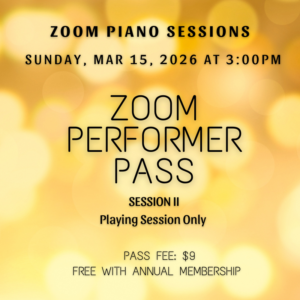 Session II (3/15/26 at 3:00pm)