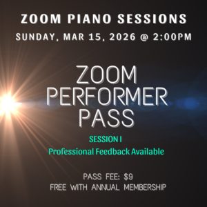 Session I (3/15/26 at 2:00pm)